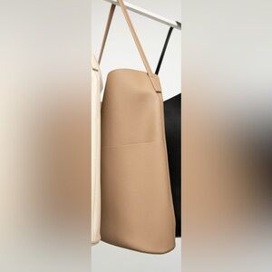 Oak+Fort Elegant Vegan Tan Women's Tote Bag